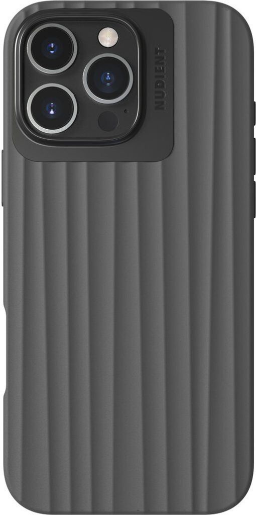 Nudient Bold iPhone 16 Pro Max MagSafe Hülle Hardcase Backcover - Storm Black