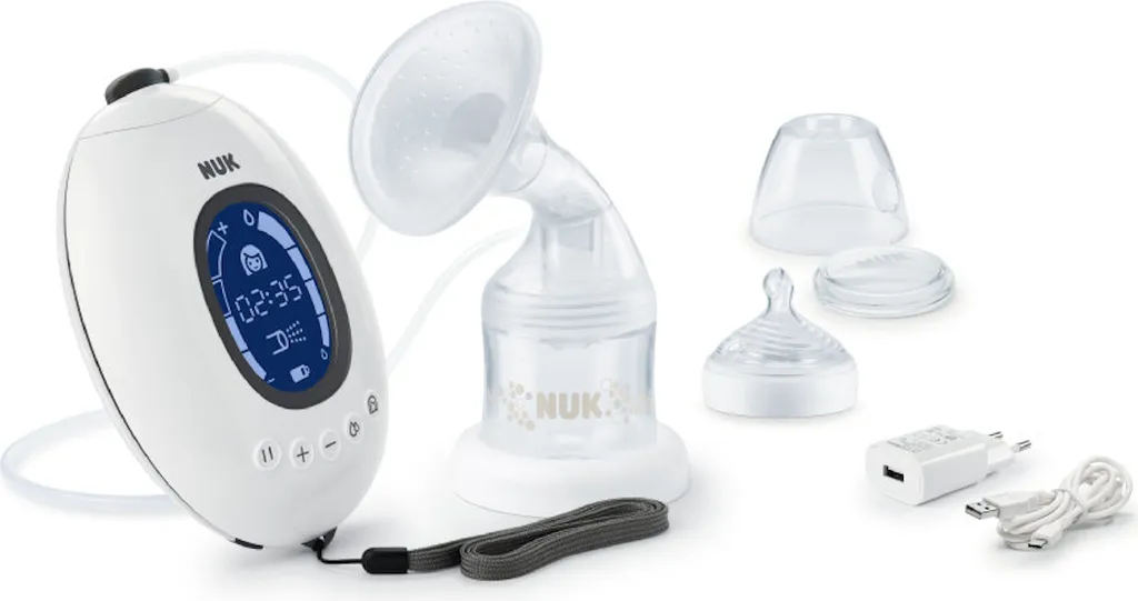NUK Nature Sense Tire-lait électrique sur batterie rechargeable blanc