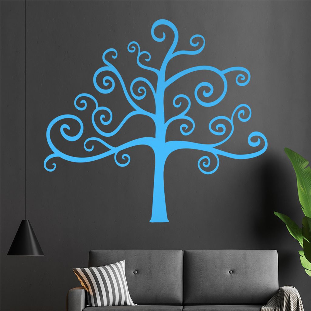 Stammbaum - Baum Wandtattoo in 6 Größen - Wandaufkleber Wall Sticker - Dekoration, Küche, Wohnzimmer, Schlafzimmer, Badezimmer