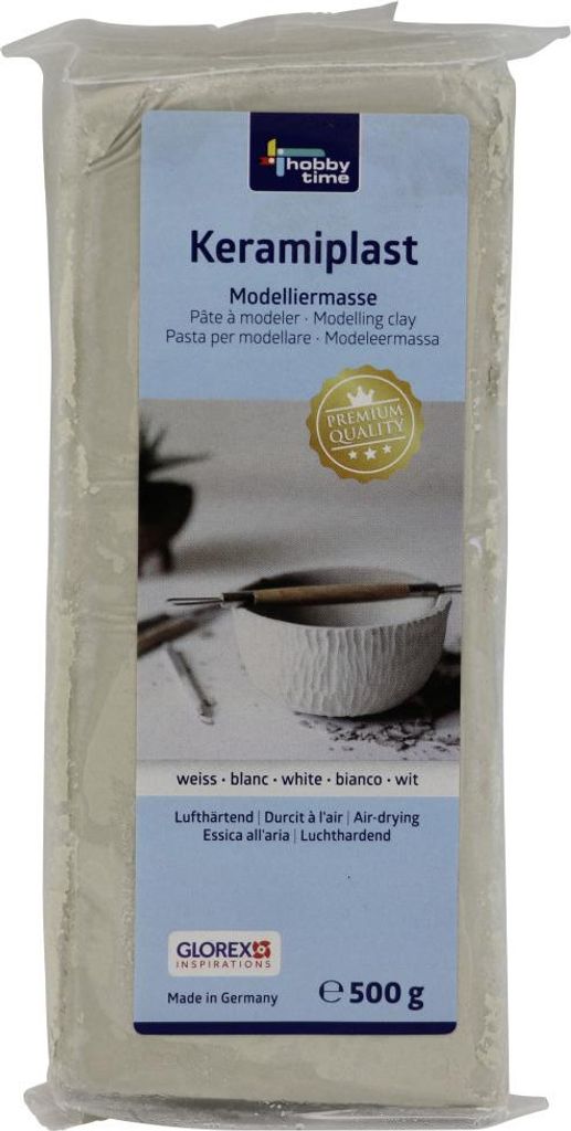 Keramiplast Modelliermasse gebrauchsfertig lufthärtend hohe Produktbild 