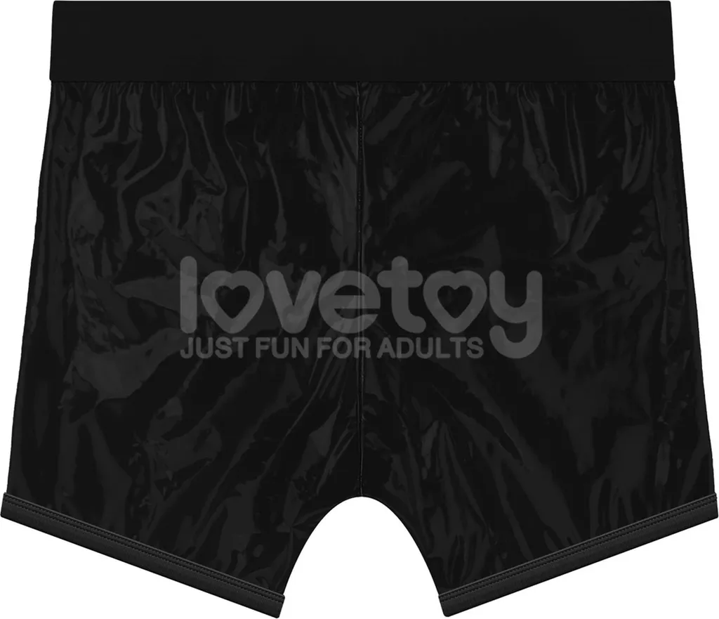 Harnais Strap-On Short Chic noir pour l'exploration en couple - 7