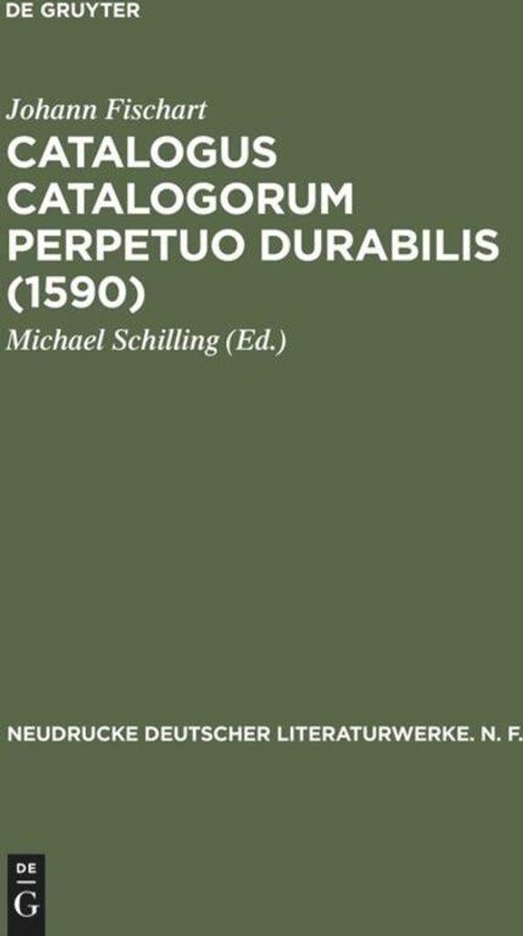 Catalogus Catalogorum perpetuo durabilis (1590)