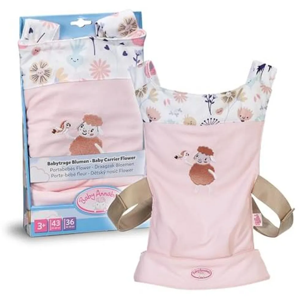 Porte-poupée Baby Annabell rose : finies les mains encombrées en jouant