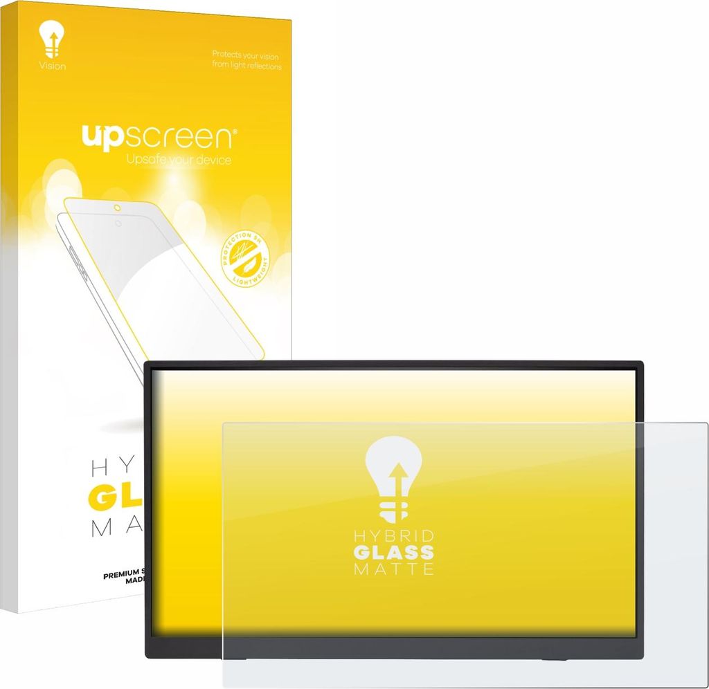 upscreen Entspiegelungs Schutzglas für Acer PM191QEbmiuux Schutzfolie Panzer Folie Glas Display Schutz matt