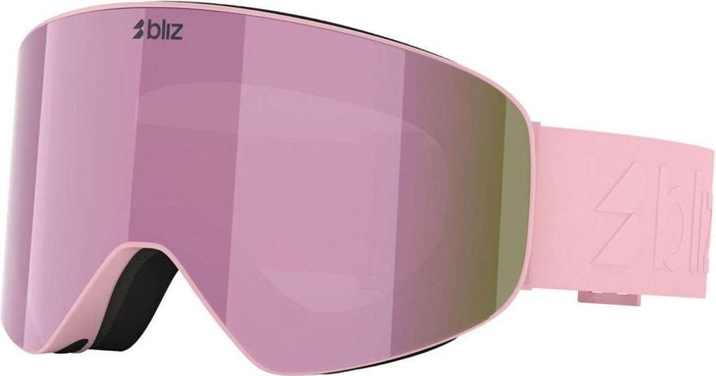 Bliz Flow Skibrille Rosa Brown W Pink Multi/CAT3 Rosa Brown W Pink Multi/CAT3