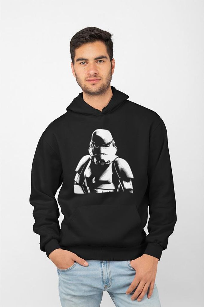 D&B Uni Hoodie MO00111 Star Wars Schwarz-Größe XL
