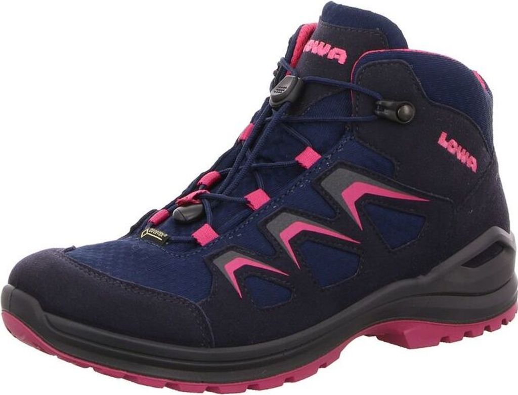 Lowa Kinder Freizeitschuhe Innox EVO GTX QC Junior wasserdichter Wanderschuhe Blau