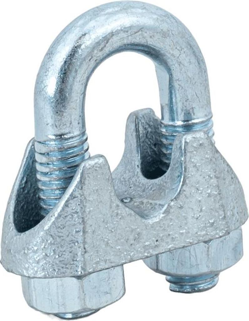Lanková svorka DROMET ZL.8 pre oceľové laná s priemerom 8 Obrázok produktu 