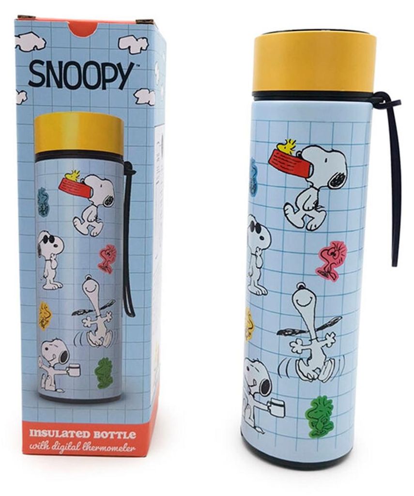 Puckator Snoopy & Woodstock drinkfles. Één maat Productafbeelding 