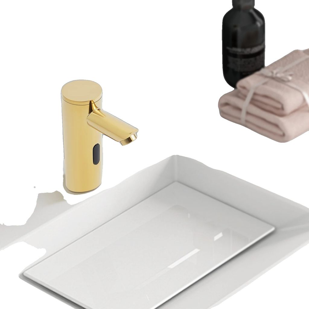 Automatischer Wasserhahn, berührungslose Bedienung, Messingkonstruktion, Einzelkühlung