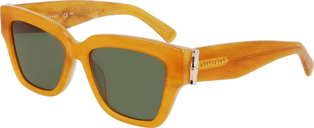 Lunettes Longchamp LO745S monture miel légère avec verres protection UV