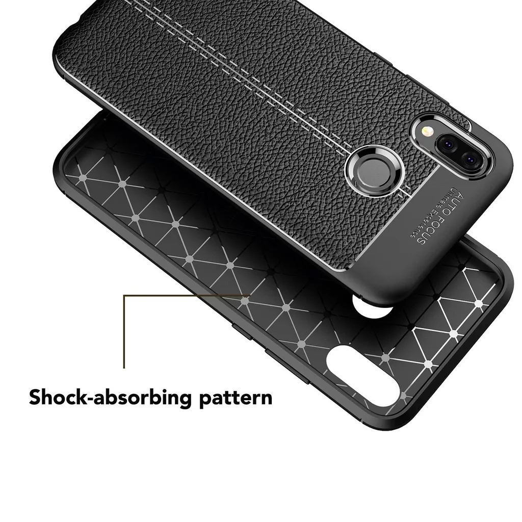Custodia NALIA Huawei P20 Lite: Look Pelle Slim e Silicone Premium - 2