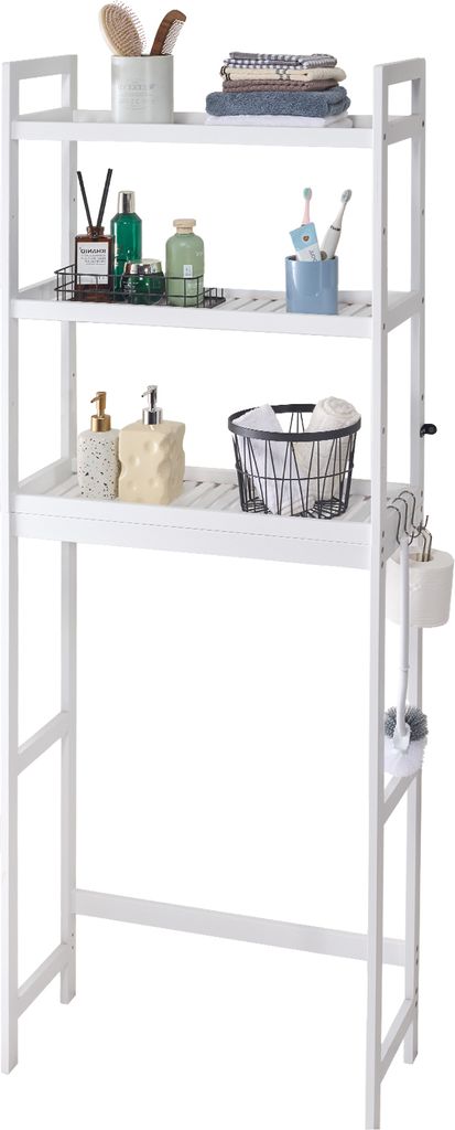 SucceBuy Étagère de rangement au-dessus des toilettes, Image du produit 