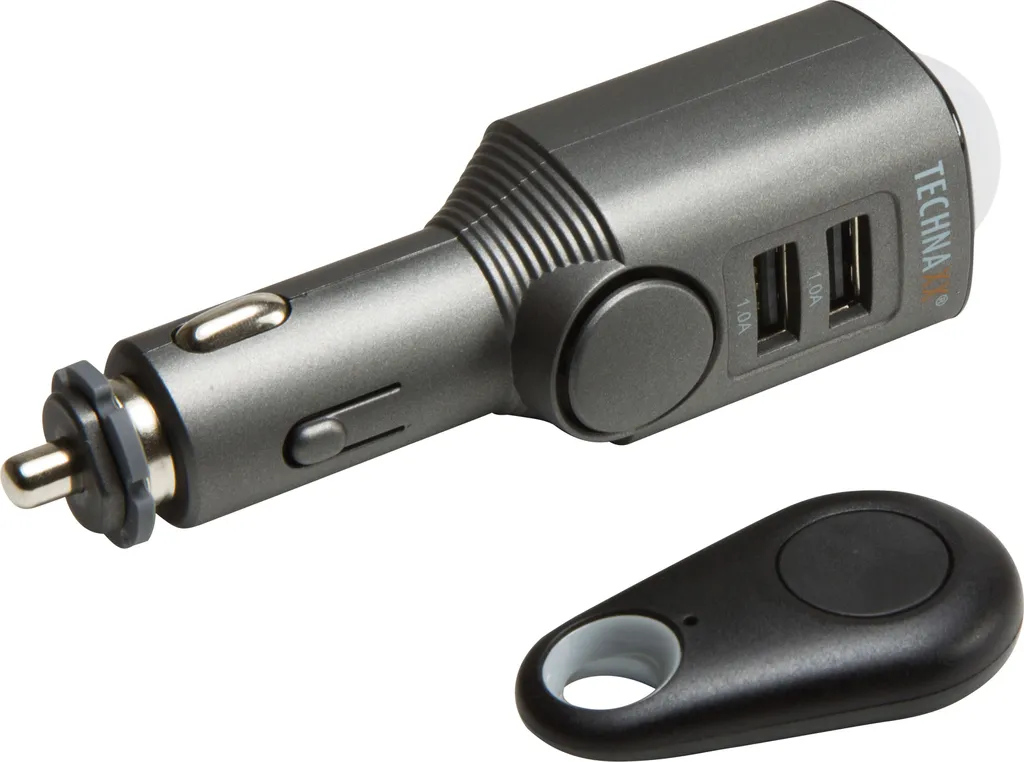 Technaxx 4743 Chargeur Allume-cigare 5V Noir Contre les Batteries Faibles