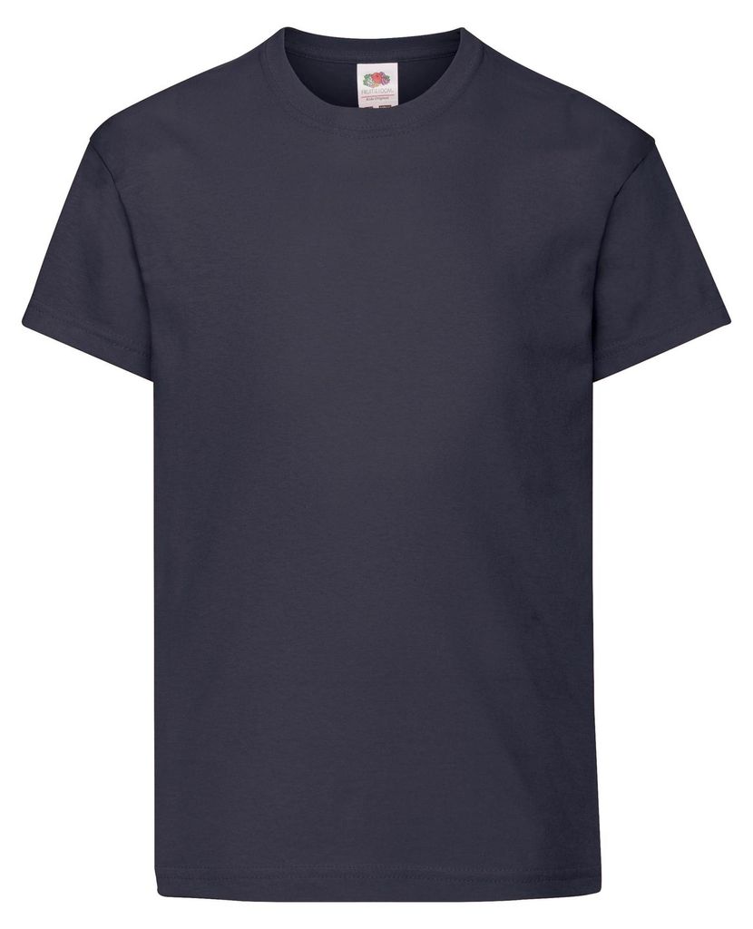 Fruit of the Loom Kids Original T-Shirt Farbe: deep navy Produktbild 