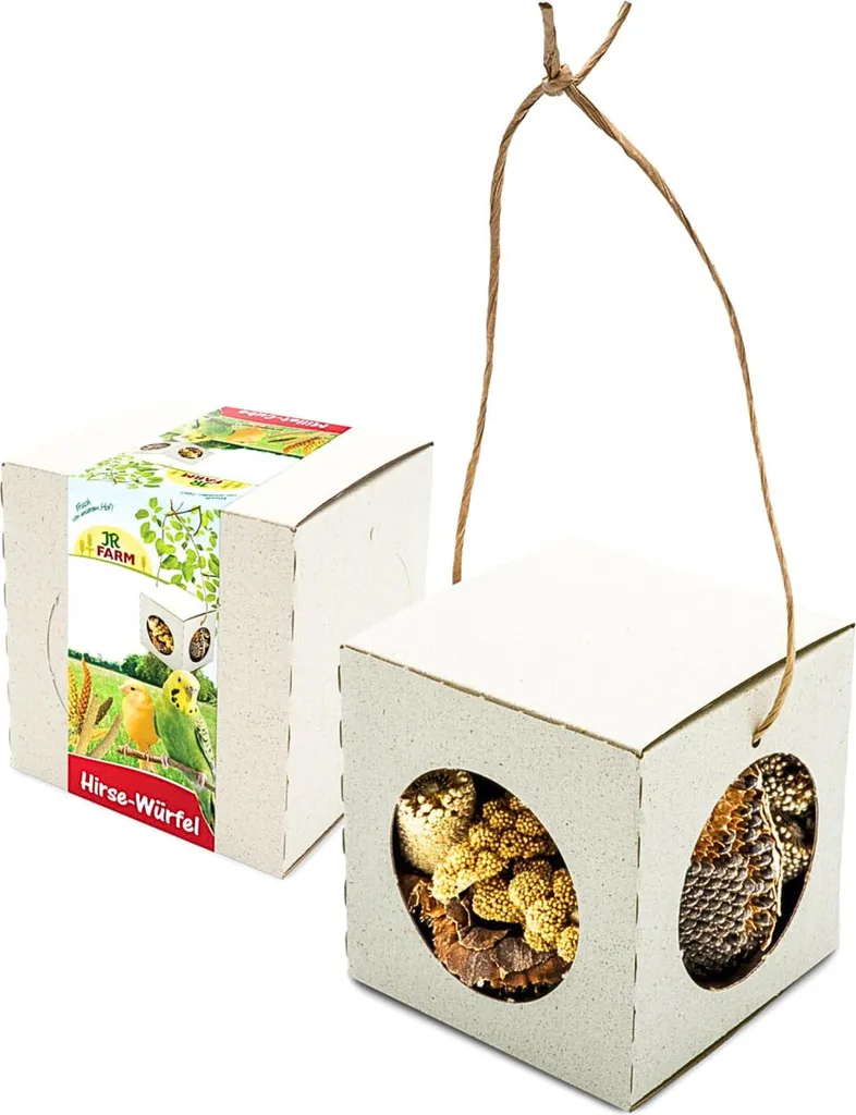 JR FARM Cubo Gustoso 150g: Il Must-Have per il Foraging dei Pappagalli - 2