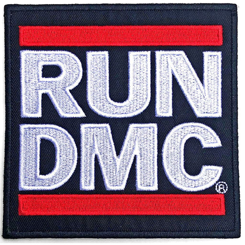 Run DMC Logo Aufbügler Produktbild 