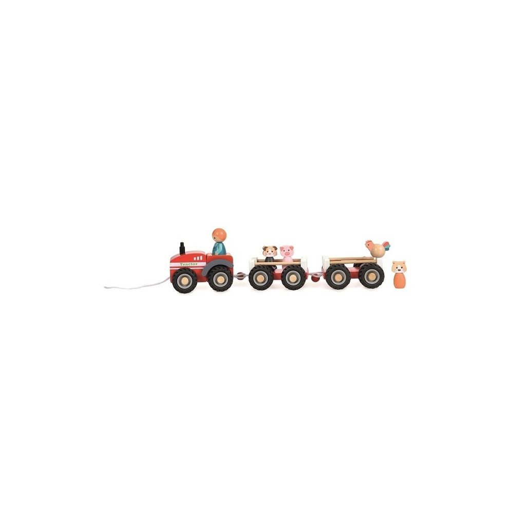 Traktor mit Anhänger und Figuren, Egmont Toys