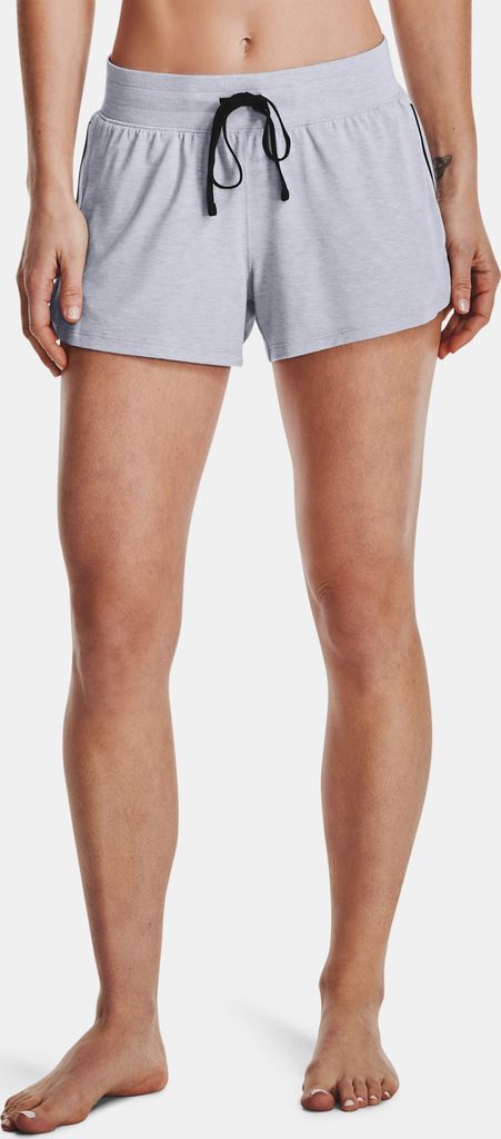 Under Armour Damen Fitness-Sport-Short UA RECOVER Sleepwear Shorts grau, Größe:M