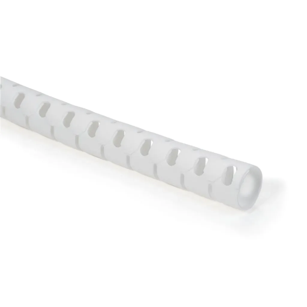 Organisateur de câbles Helawrap HWPP Blanc 2m pour bureau et atelier