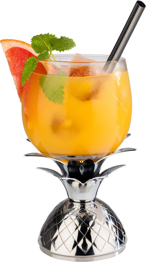 Cocktailglas mit Deckel, Ananasglas Cocktailbecher Set Produktbild 3