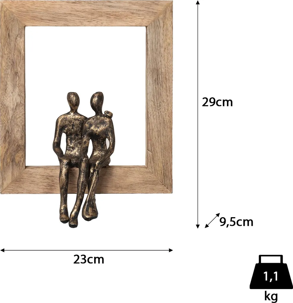 Cadeau Symbolique Être Ensemble | Sculpture Décorative pour Salon