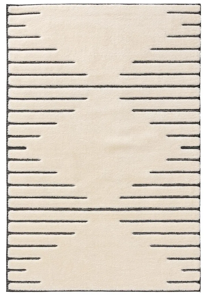 Tapis de Séjour Confortable 160x230 cm Idéal pour Salon et Chambre