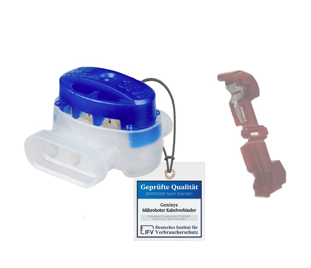 Kabelverbinder kompatibel mit Gardena Mähroboter Draht Reparatur Anschluss Klemmen sileno - wasserdicht - Original 3M, Inhalt:15x314+5x951
