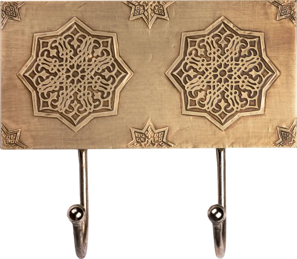 Appendiabiti Shabby Chic Adil Ferro Battuto | Gancio Porta 20cm Grande