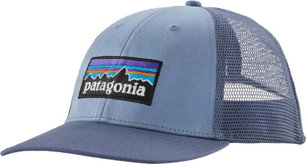 Casquette aérée Patagonia P-6 Logo contre la chaleur et la sueur bleu