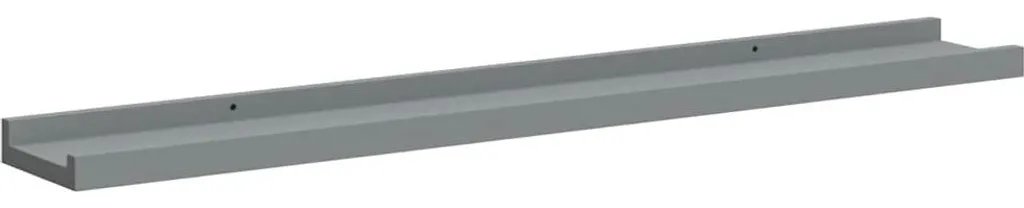 Encadrement Facile et Moderne : Baguettes MDF 80 cm Gris vidaXL - 2 pcs.