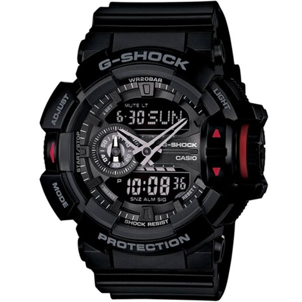Casio G-Shock GA-400-1BDR Herrenuhr Chronograph Produktbild 