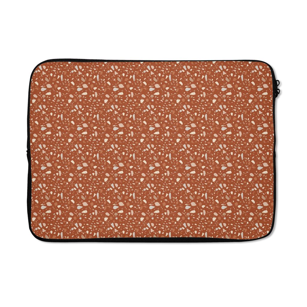 MuchoWow Laptop Hülle 13 Zoll Muster - Terazzo - Textur Laptoptasche - Laptophülle - Sleeve - Rundumschutz