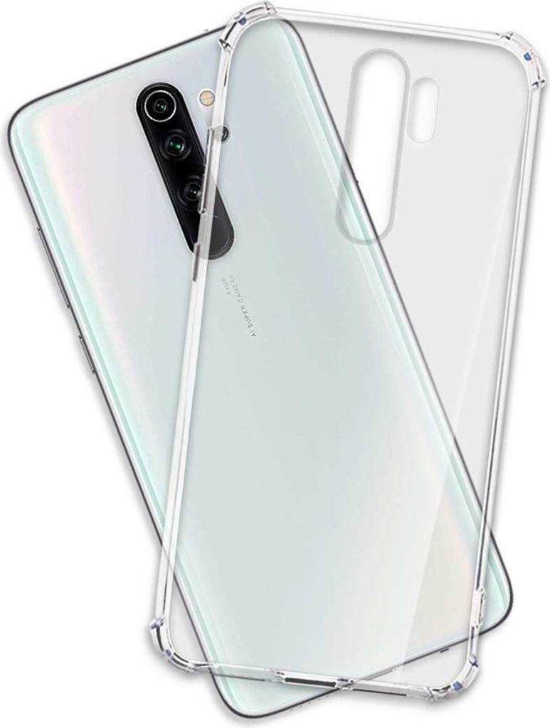 TPU Hülle Clear Armor Soft Case für Xiaomi Redmi Note 8 Pro (6.53'') - transparent