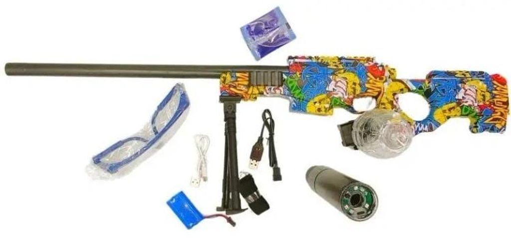 Gel-Kugel-Karabiner mit Magazin – Pegaz Toys Produktbild 