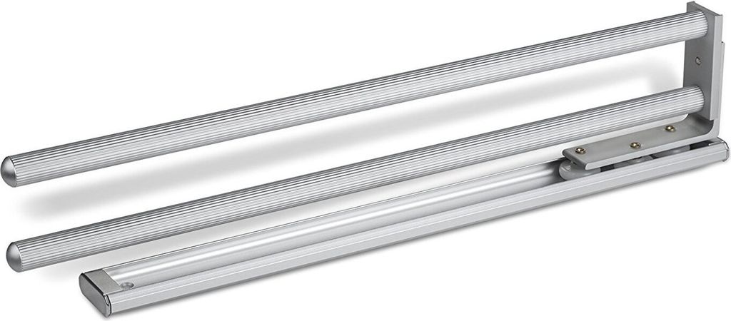Aluminium Handtuchhalter 2-Armig EV1 geanodiseerd (450-730 Produktbild 