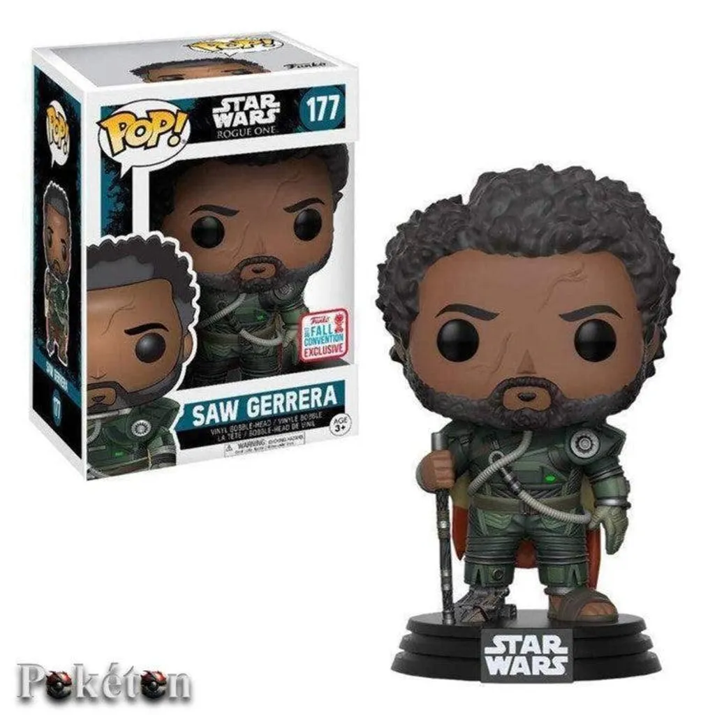 Figurine Pop Star Wars Saw Gerrera 177 Vinyle de Collection Exclusive