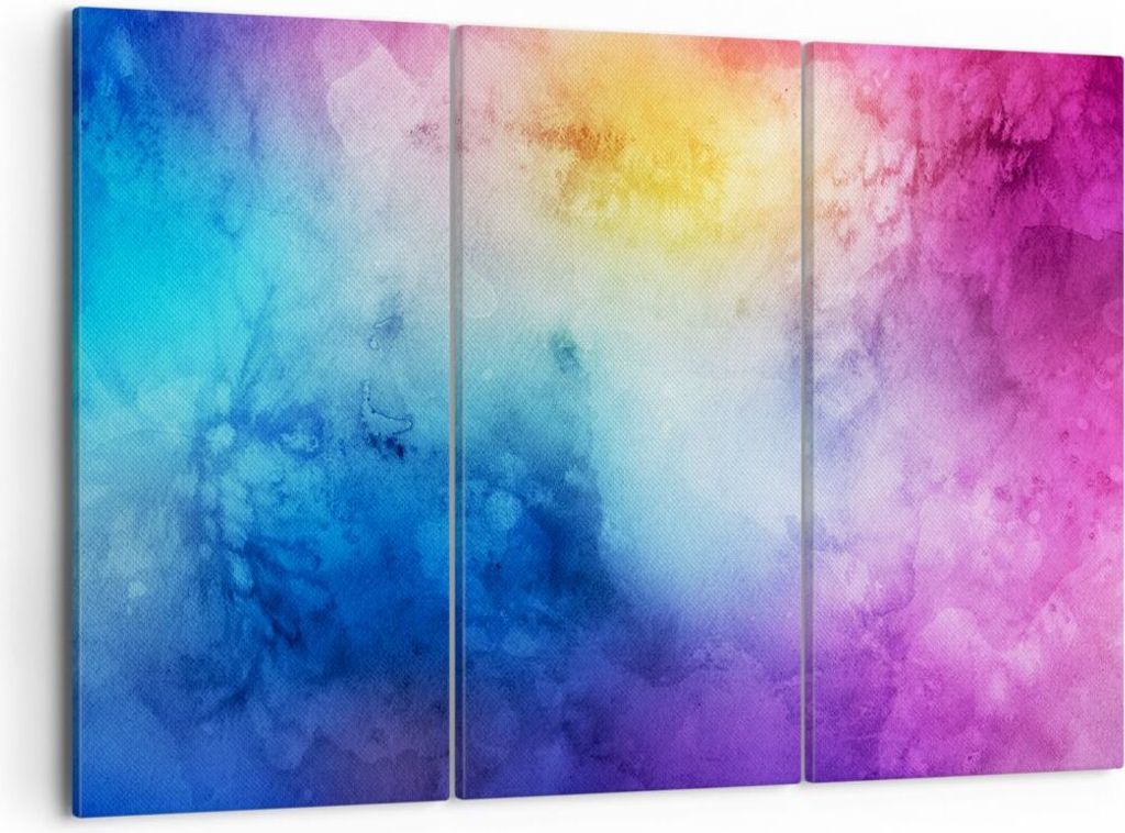 Bild auf Leinwand - Leinwandbild - Abstraktion modern - 105x70cm - Wand Bild - Wanddeko - Leinwanddruck - Bilder - Kunstdruck - Wanddekoration - Le...