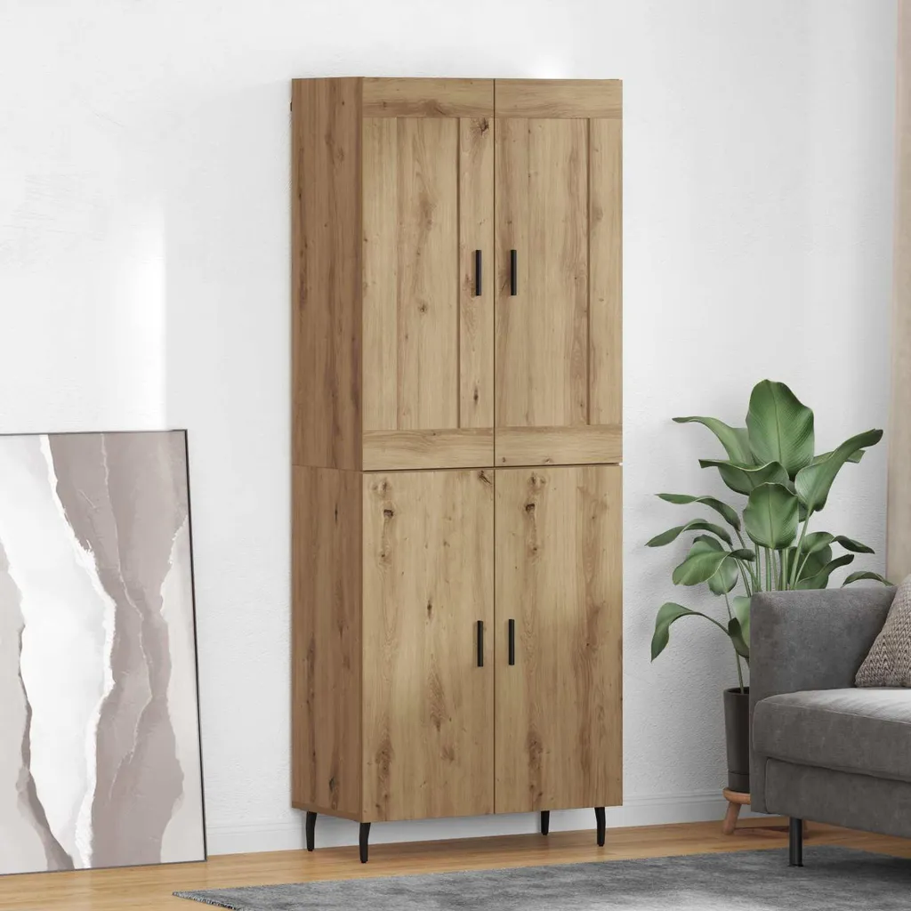 Offerta vidaXL Credenza 2 pz Quercia - Robusta, Spaziosa e Conveniente