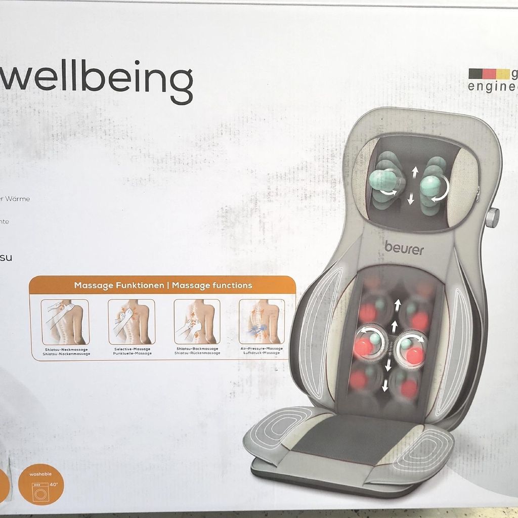 BEURER Coussin de massage Shiatsu 35 W Fonction chauffante Image du produit 