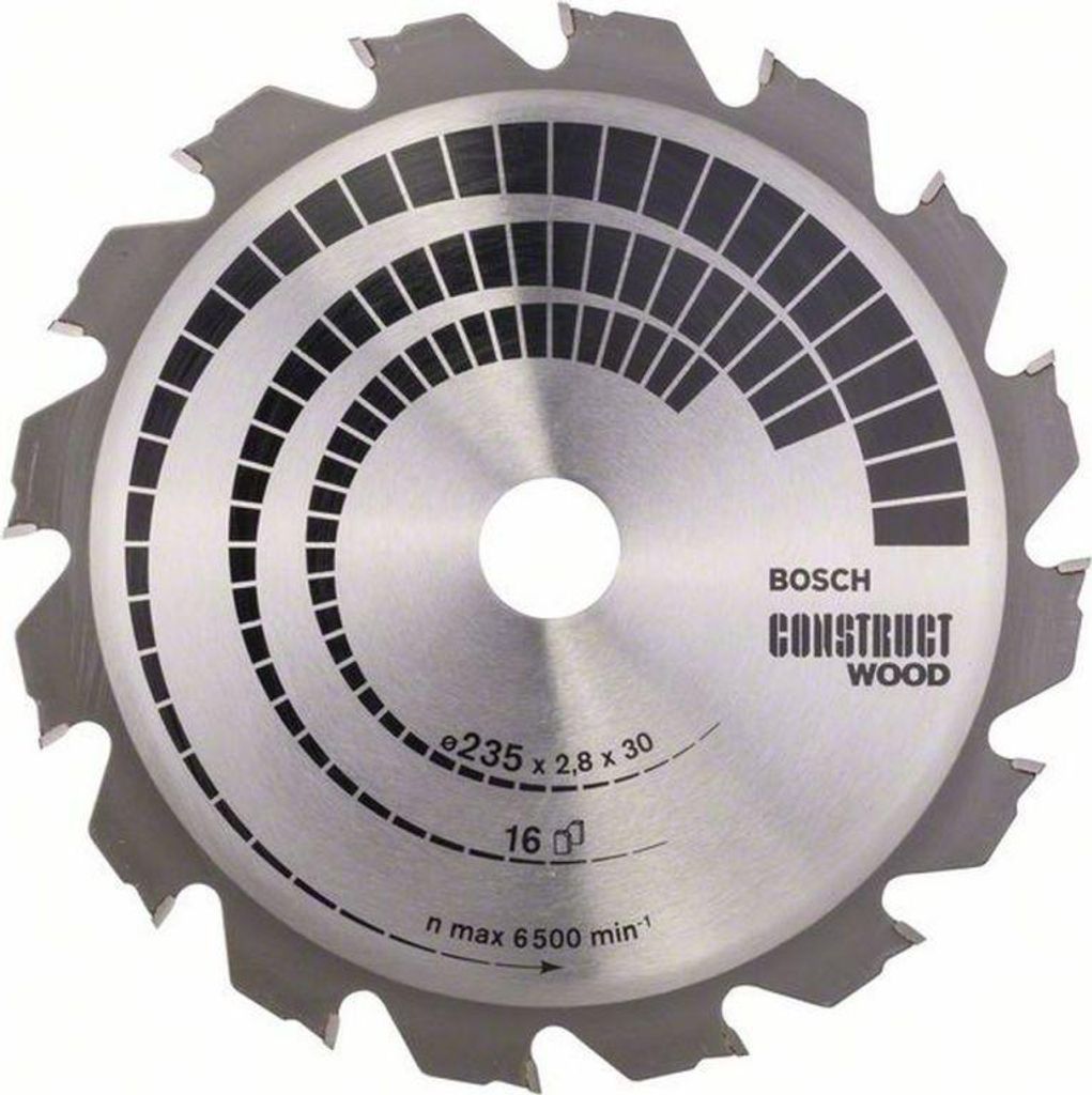 Lame de scie circulaire Construct Wood Bosch 235 x 30/25 x Image du produit 
