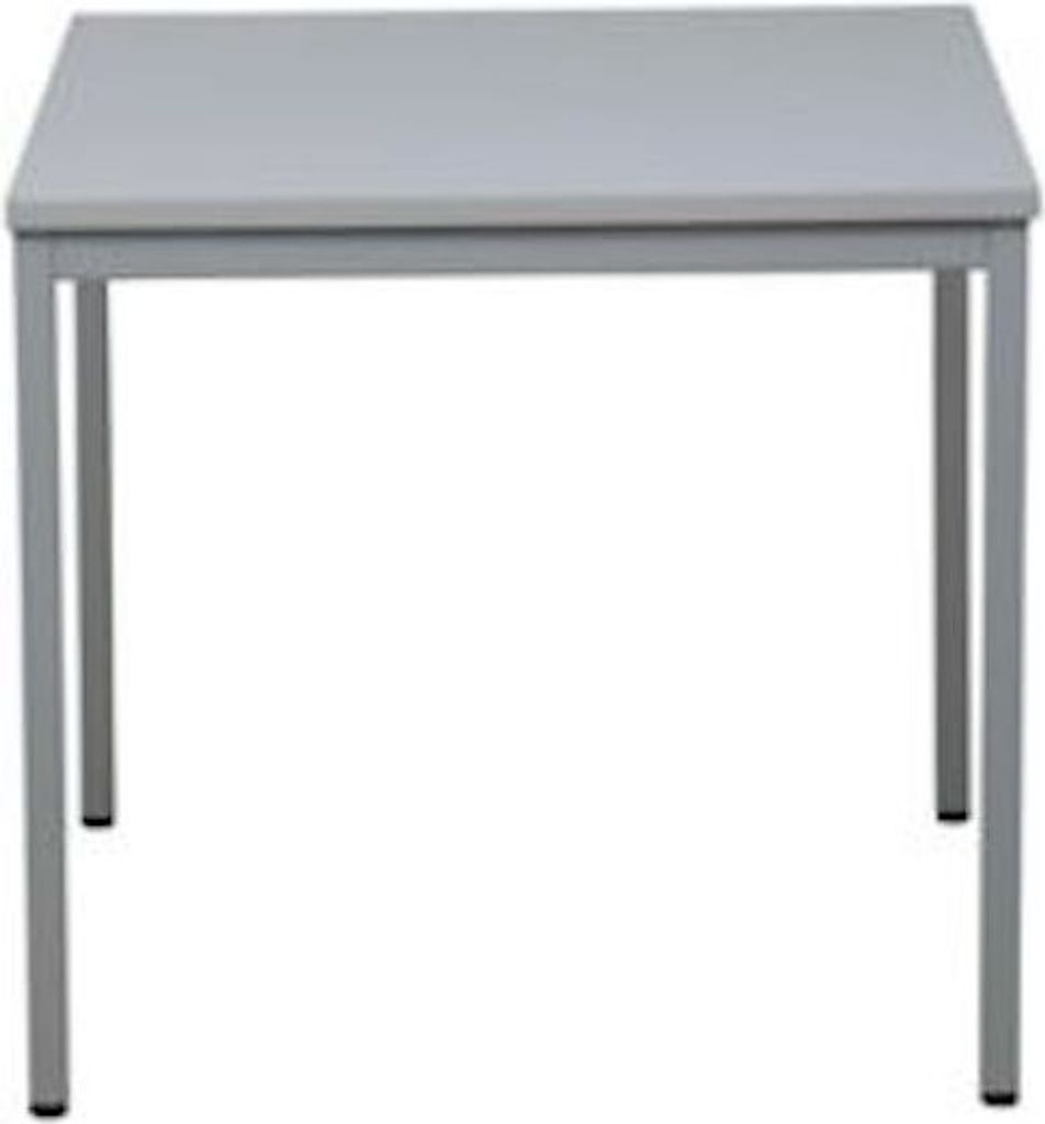 Bürotisch Wolf | Quadratisch | HxBxT 75x70x70 cm | Grau