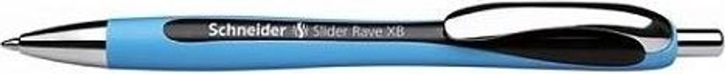 Automatik-Kugelschreiber SCHNEIDER SLIDER RAVE Schwarz.
