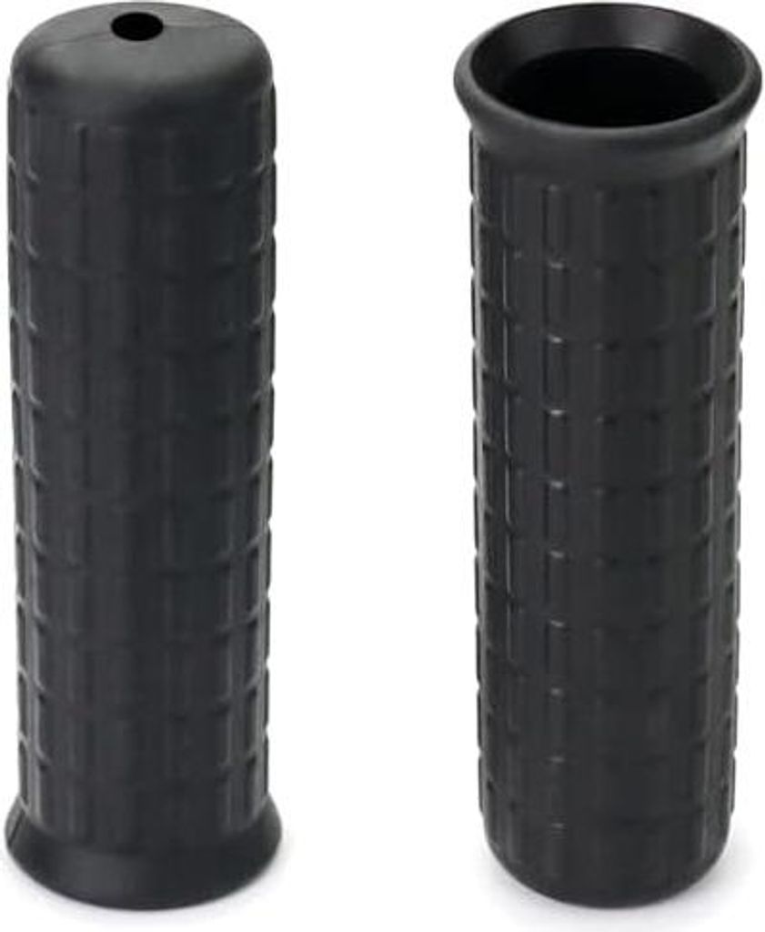 Produktbild von 2x Schubkarrengriffe – Rutschfeste PVC-Griffe, Innen-Ø 30 Mm, Länge 12 Cm, Einfacher Ersatz Für Alte Griffe