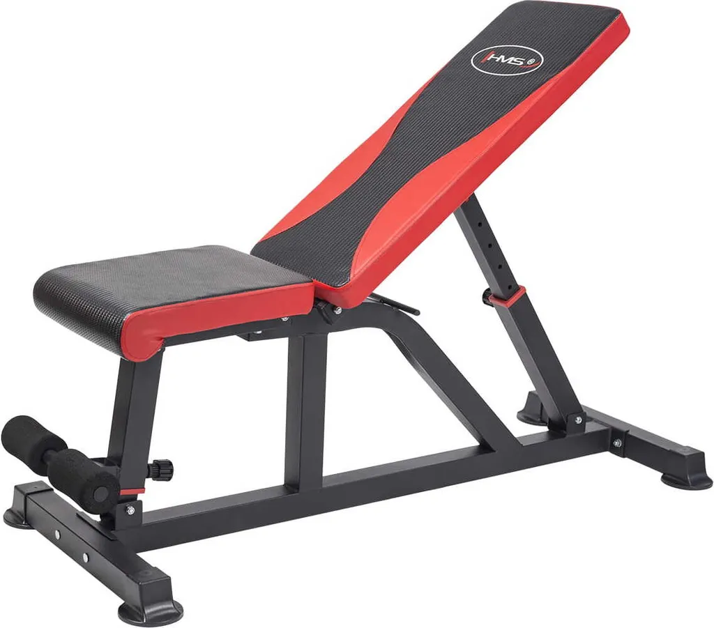 Banc de musculation compact HMS L8015 solution gain de place avec poids - 2