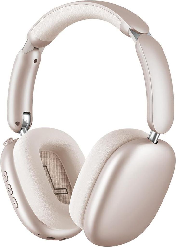 Over-Ear-Kopfhörer Aktive Noise Cancelling ,60 Std.5 EQ-Musikmodi,Hi-Res-Audio,Tiefe Bässe,faltbares Bluetooth 5.4 ,atmungsaktive Leder-Ohrpolster