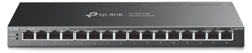 TP-Link TL-SG116P V1 - Switch - non gestito - 16 x Immagine del prodotto 