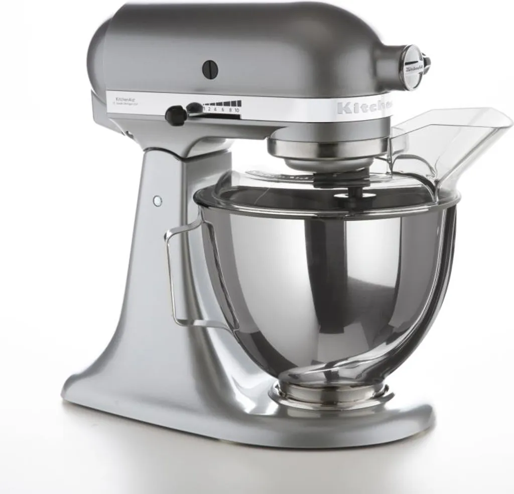 Robot pâtissier multifonction à tête inclinable KitchenAid 4,3L Argent