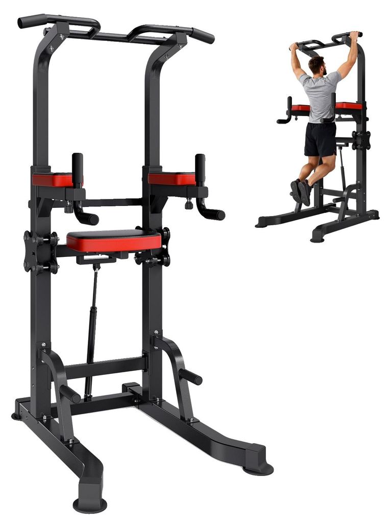 VEVOR Klimmzugstange, 150kg Power Tower Dip Station, Produktbild 