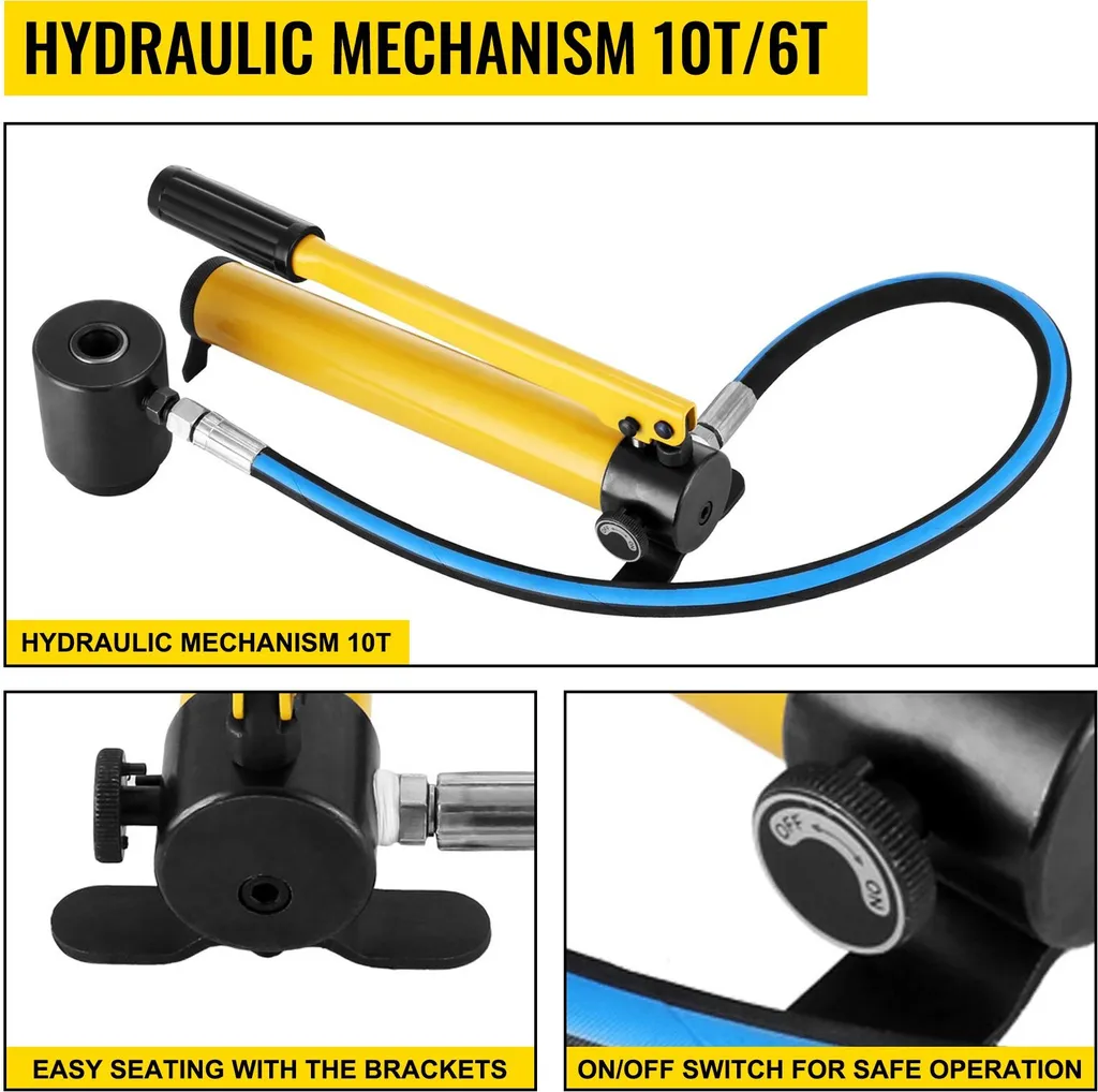 Outil de perforation hydraulique 10T idéal pour tableaux électriques - 2